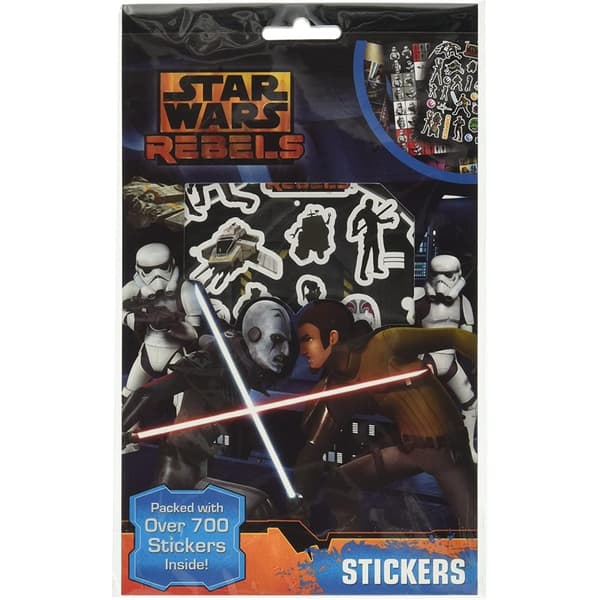Star Wars Rebels Plastic Stickers (Pack of 700) Multicoloured One Size