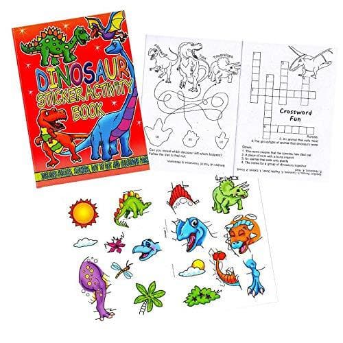 Spot on Gifts Dinosaur Activity Book Set Multicoloured One Size