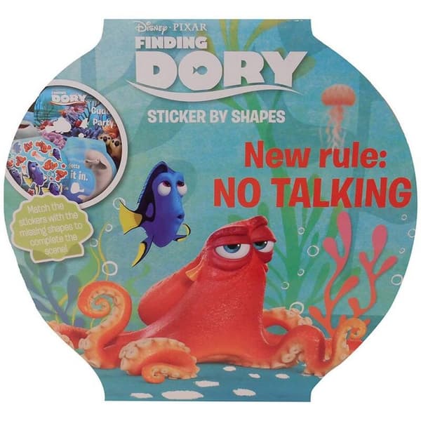 Finding Dory Klistermärken med former Multicoloured One Size