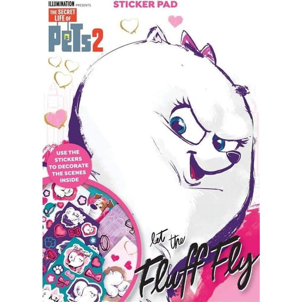 The Secret Life Of Pets 2 Sticker Pad Multicoloured One Size