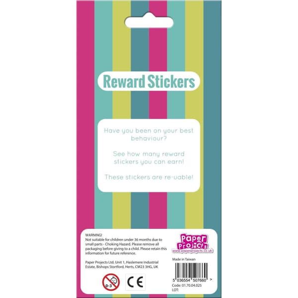 Paper Projects Reusable Captions Reward Stickers