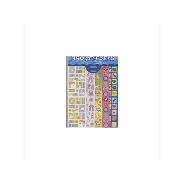 Princess Unicorn Stickers (Pack of 350) Multicoloured One Size