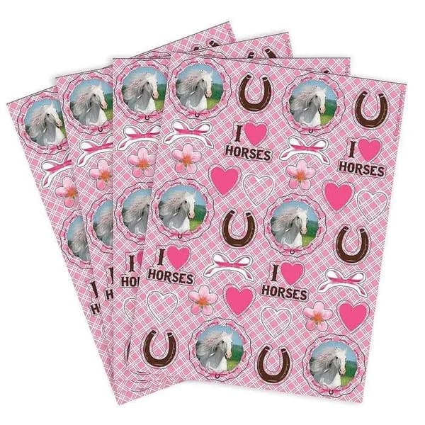 Creative Party Love My Horse Stickers (Pack of 120)