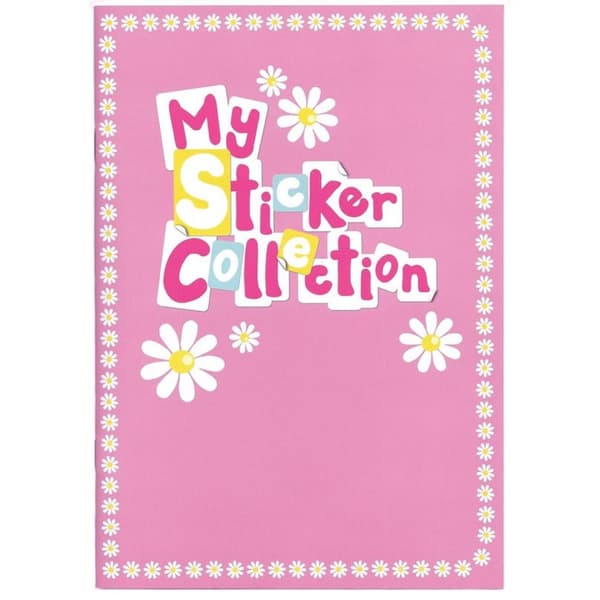 Collection Sticker Book Pink One Size