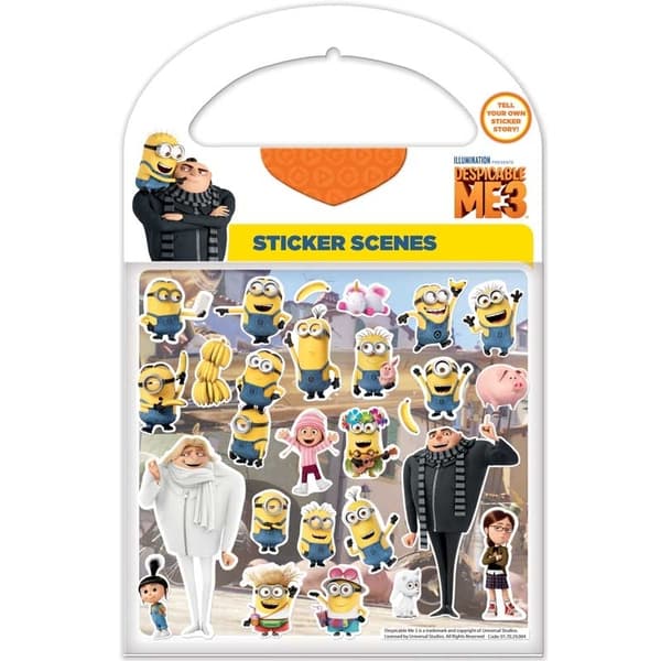 Despicable Me 3 Universal Sticker Sheet
