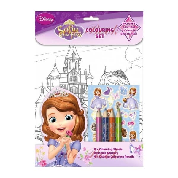 Sofia The First Colouring Set Multicoloured One Size