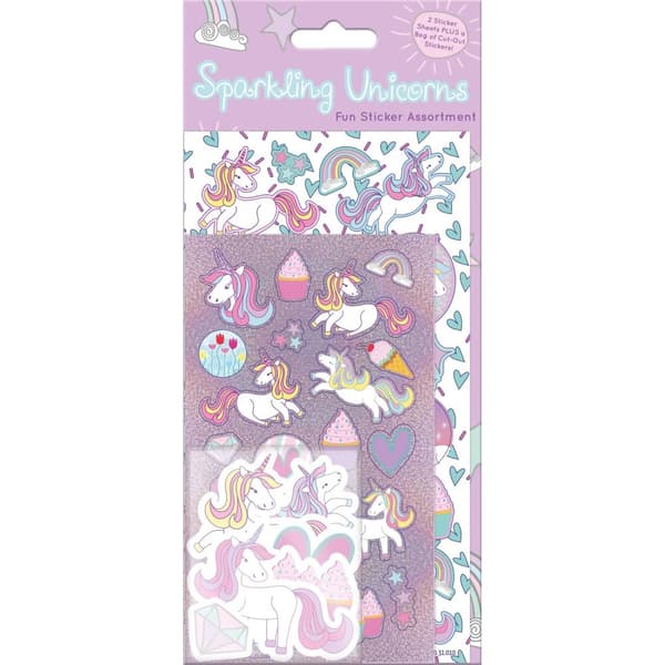 Paper Projects Unicorn Stickers Set Multicoloured One Size