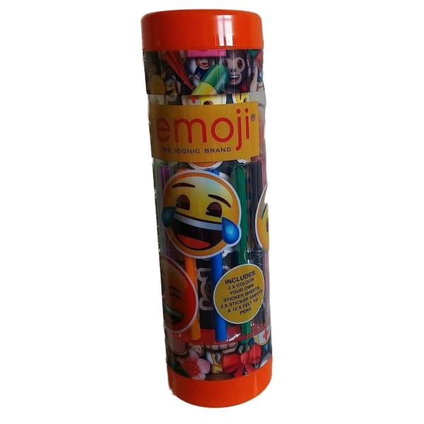 Emoji Sticker Activity Pad Set Multicoloured One Size