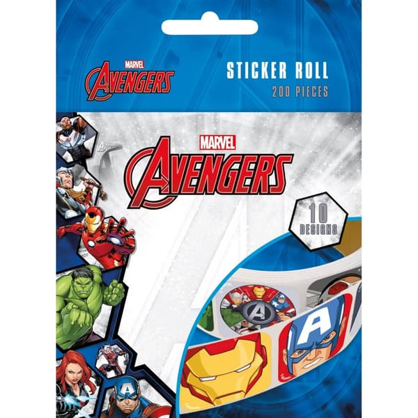 Avengers Assemble Stickers (Pack of 200) Multicoloured One Size