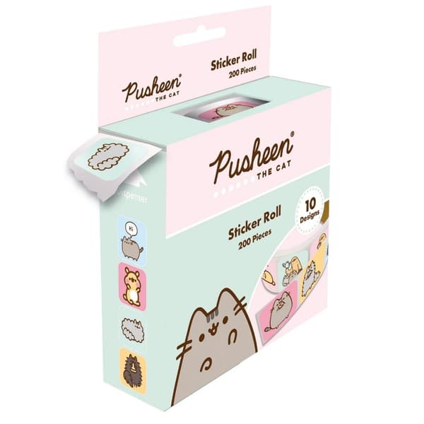 Pusheen Collection Character Stickers (Pack of 200) Multicoloured One Size