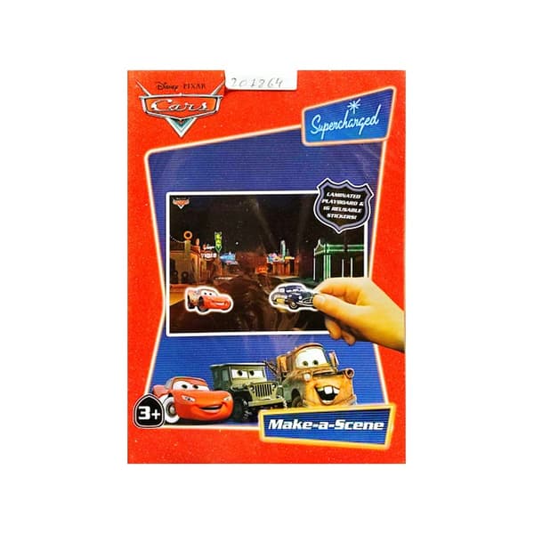 Cars Make A Scene Laminated Logo Art Board Set Multicoloured One Size