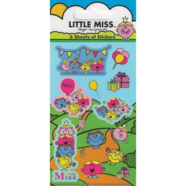 Little Miss Stickers Multicoloured One Size