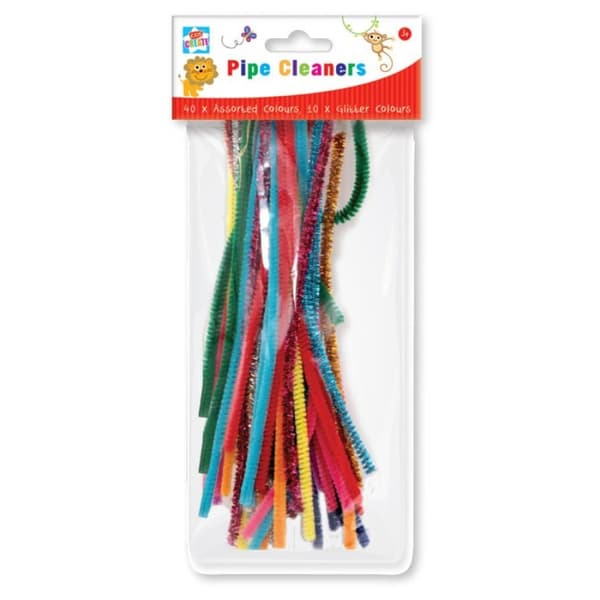 Kids Create Pipe Cleaners (Pack of 50) Multicoloured One Size