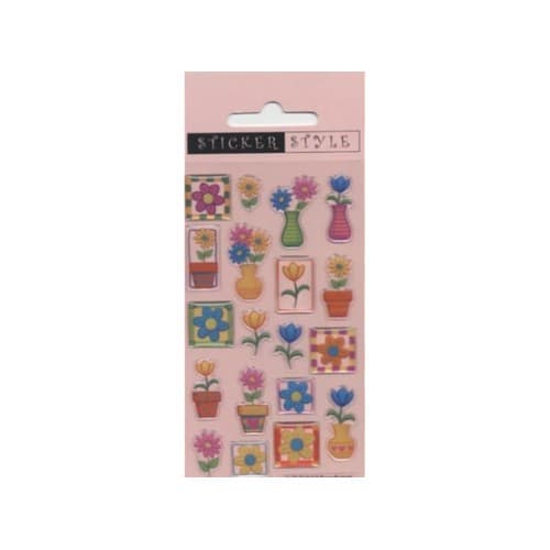 Paper Projects Pretty Petals Resin Sticker Multicoloured One Size