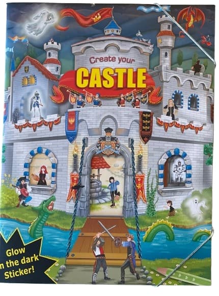 Create Your Castle med Glow in the Dark Stickers