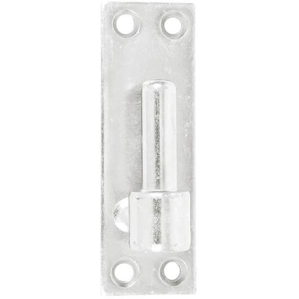 AFBAT - Platt metallisk spets kvadratisk 16 h120mm zinkad Vit