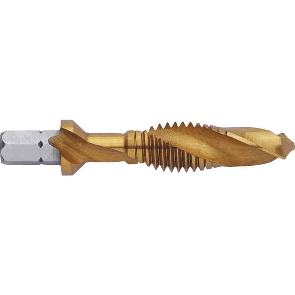 Exact 5925 Kombi Gängtappborr metrisk M8 1.25 mm Högerskärning DIN 3126 HSS 1 st