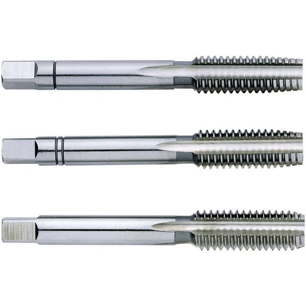 Eventus by Exact 1610004 Handgängtappborr-set 3 delar metrisk M3 0.5 mm Högerskärning DIN 352 HSS 1 set