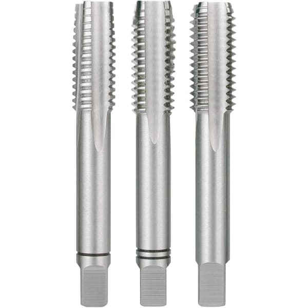 RUKO 230080 Handgängtappborr 3 delar metrisk M8 x 1.25 Högerskärning DIN 352 HSS 1 set