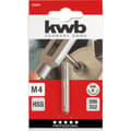 Miniatyrbild 2 av 3: kwb 443004 Gängsnittborr 1 st M4 0.7 DIN 352 HSS 1 st