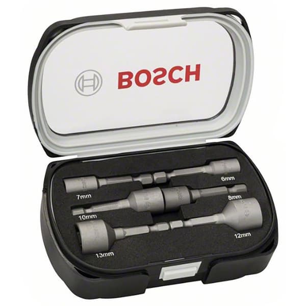 Bosch Professional Glas Nøgle 6/7/8/10/12/13x50 Mm Grå
