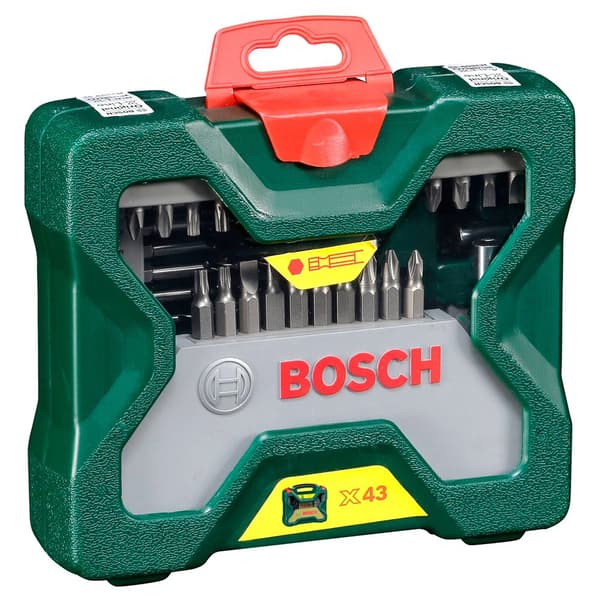 Bosch Professional X-line Hexagonal 43 Kappaletta Ruskea,Hopeinen