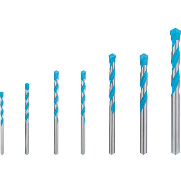 Bosch Professional Multifunktions Boresæt Expert Cyl-9 Multiconstruction Robustline 4/5/6/8/10/12 Mm 7 Enheder Søvfarvet