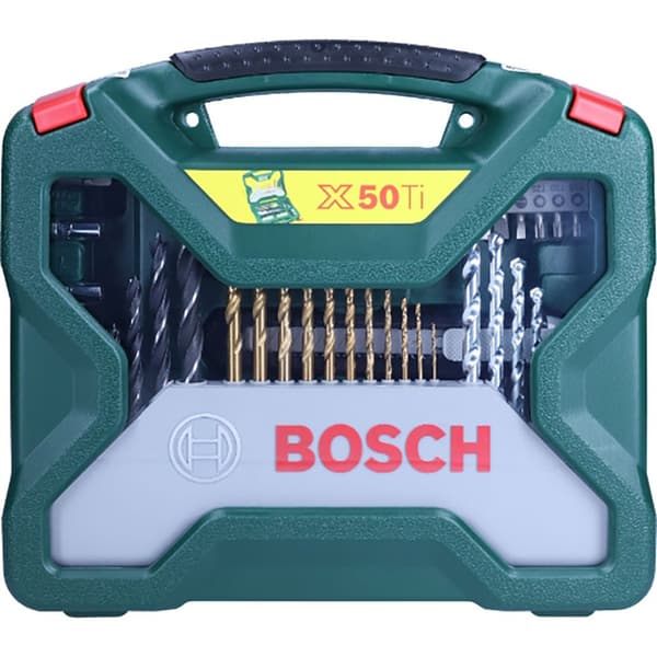 Bosch Professional Sæt Med Bor Og Spidser X-line 50ti Sort,Gylden,Søvfarvet