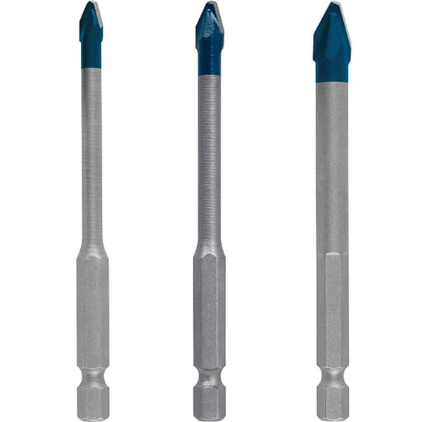 Bosch Professional Fliseboresæt Expert Hex-9 Hardceramic 5/6/8 Mm 3 Enheder Søvfarvet