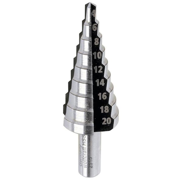 Wolfcraft Stegborr 2515000 4-20 Mm Silver
