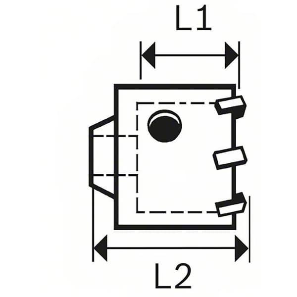 Bosch Professional Ihålig Krona Plus-9 82x50x72-6 Silver