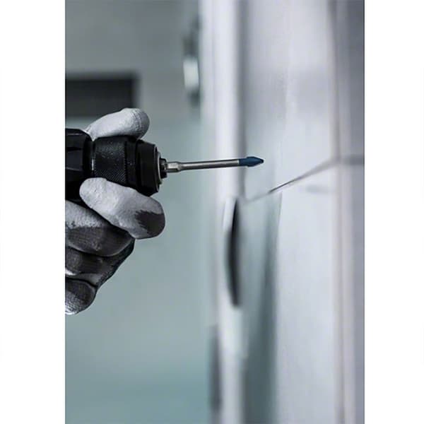 Bosch Professional Kakelborrset Expert Hex-9 Hardceramic 6 Mm 5 Enheter Silver