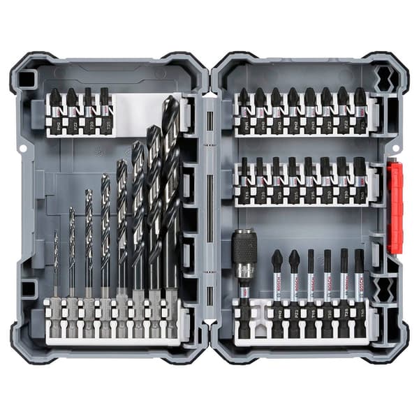 Bosch Professional Impact Control Hss 35 Stykker Grå,Søvfarvet