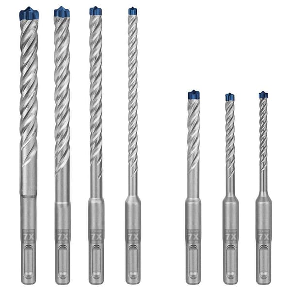 Bosch Professional Boremaskine I Armeret Beton Expert Sds Plus-7x 5/6/8/10/12 Mm 5 Enheder