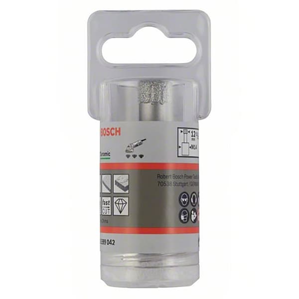 Bosch Professional Diamantkrona Dryspeed 12 Mm Durchsichtig
