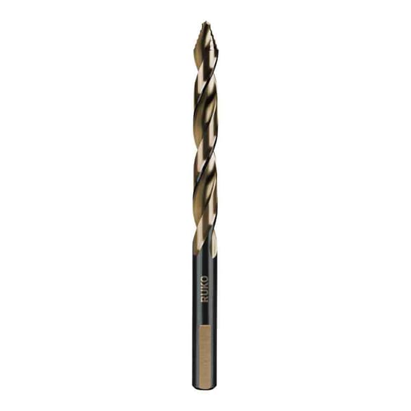 Ruko Spiralbor Flowstep Hsse-co 5 7.5 Mm Gylden