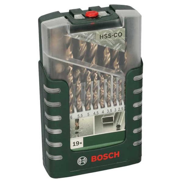 Bosch Professional Borehoved Hss-co Gripbox 1-10 Mm 19 Enheder