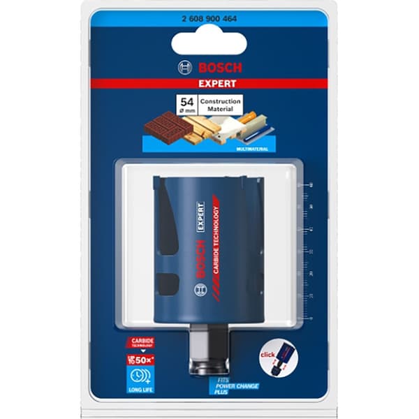 Bosch Professional Sierra Krone Expert Construction Material Power Change 54 Mm Transparent