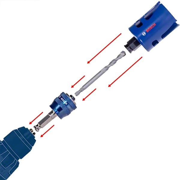 Bosch Professional Metal Hulsav Power Change 22/25/32 Mm Søvfarvet