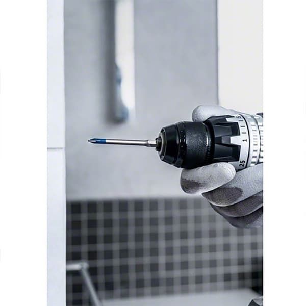 Bosch Professional Kakelborrset Expert Hex-9 Hardceramic Mix 6 Mm 5 Enheter Silver