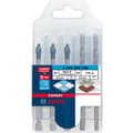 Miniatyrbild 2 av 10: Bosch Professional Kakelborrset Expert Hex-9 Hardceramic Mix 6 Mm 5 Enheter Silver