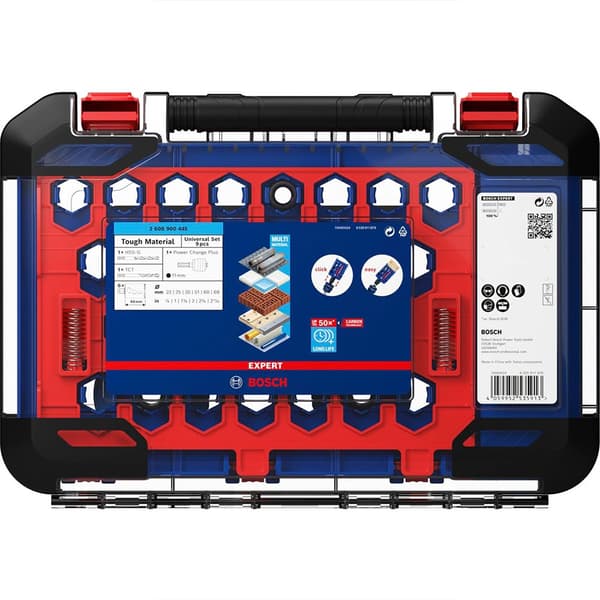 Bosch Professional Hulsavsæt Expert Tough Material 9 Enheder Søvfarvet