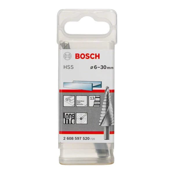 Bosch Professional Trindelt Bor Hss 10x4-30x93.5 13 Søvfarvet