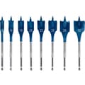 Miniatyrbillede 1 af 9: Bosch Professional Træfræserbit Expert Self Cut Speed 12/16/18/20/22/25/28/32 Mm 8 Enheder Søvfarvet
