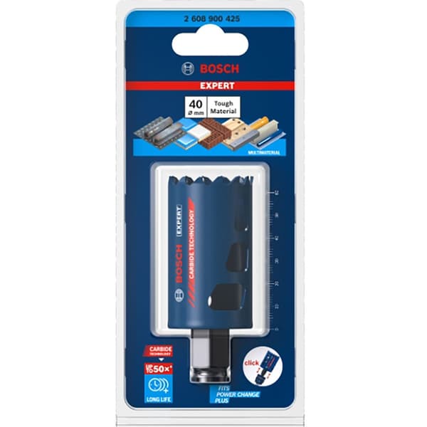 Bosch Professional Sierra Krone Expert Tough Material Power Change 40 Mm Transparent