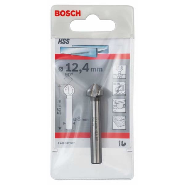 Bosch Professional Konisk Undersænk M6 12.4 Mm Søvfarvet