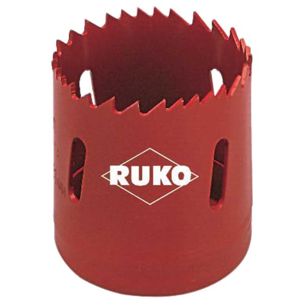Ruko Borekrone Hss-bimetal Ø 140 Mm Rød