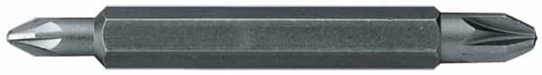 DOBBELT-SIDET KLING PH1 / PH2 x 60mm (10 stk.) STANLEY