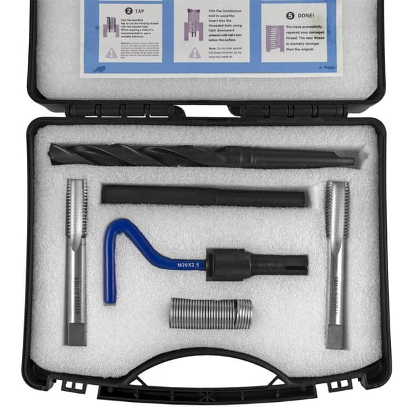 Jbm M20x2.5 Helical Nuts Repair Kit