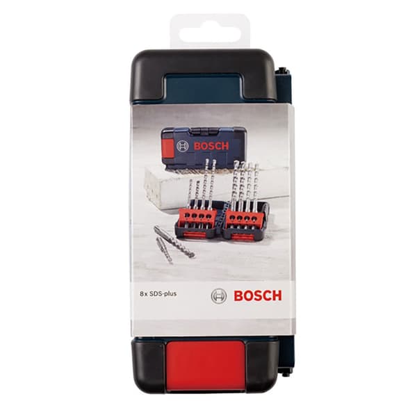 Bosch Sds-plus Tough-box 6/ 8/10 Mm 8 Stykker Søvfarvet